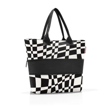 Carica l'immagine nel visualizzatore di Gallery, BORSA SHOPPER REISENTHEL BDT00029 NERO-BIANCO