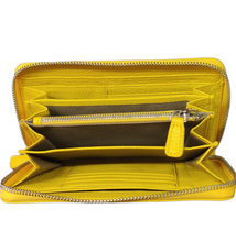 Carica l'immagine nel visualizzatore di Gallery, PORTAFOGLI DONNA PELLETTERIA VENETA BNV00460 GIALLO