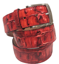 Carica l'immagine nel visualizzatore di Gallery, Cintura Sportiva/Jeans 4 cm CT200246 Rosso