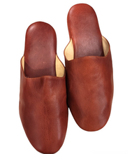Carica l'immagine nel visualizzatore di Gallery, PANTOFOLE DONNA CUOIO CHIARUGI 7001-39 MARRONE