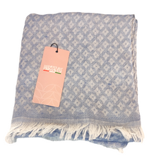 Carica l'immagine nel visualizzatore di Gallery, SCIARPA COTONE PRIMAVESI TC300004 CELESTE