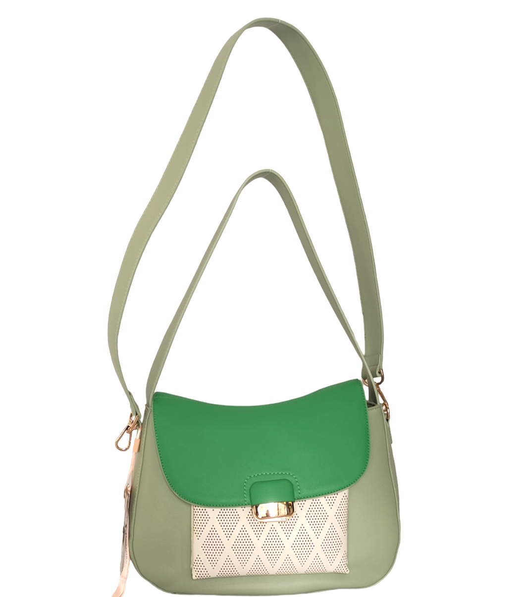 BORSA ALESSIA MASSIMO style 1707 VERDE