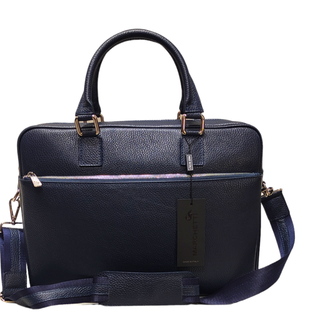 BORSA DIPLOMATICA MARCHETTI BPD00077 BLU