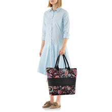 Carica l&#39;immagine nel visualizzatore di Gallery, BORSA SHOPPER  REISENTHEL BDT00030 NERO FANTASIA
