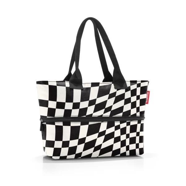 BORSA SHOPPER  REISENTHEL BDT00029 NERO-BIANCO