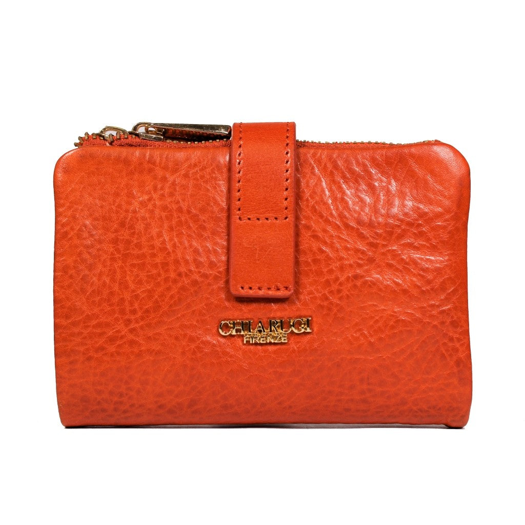 PORTAFOGLI DONNA  CHIARUGI  GLOBE BNV00448 ARANCIO