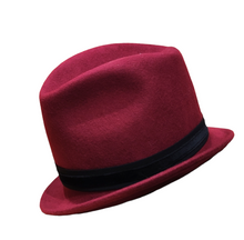 Carica l&#39;immagine nel visualizzatore di Gallery, CAPPELLO FELTRO 46142 BORDEAUX

