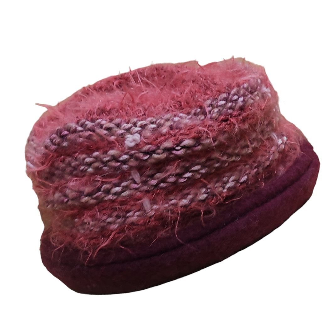CAPPELLO FELTRO PLP00039  BORDEAUX