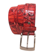 Carica l&#39;immagine nel visualizzatore di Gallery, Cintura Sportiva/Jeans 4 cm  CT200246 Rosso

