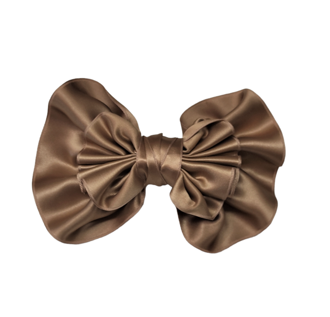 Fermaglio per Capelli  Raso Beige