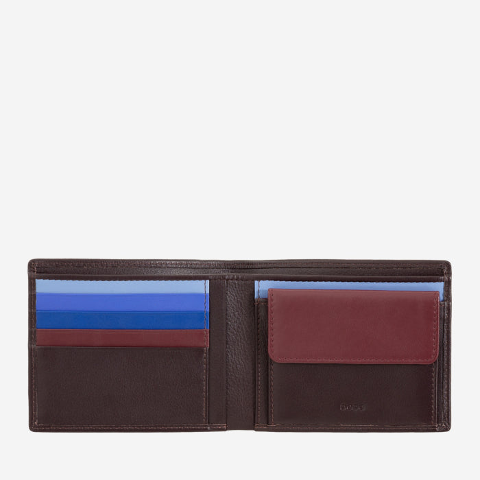 Set Borsa E Portafoglio Uomo In Pelle Artificiale - Portafoglio Lungo Con Hasp E Slot Porta Carte - Colore Unita, Casual E Business - 2
