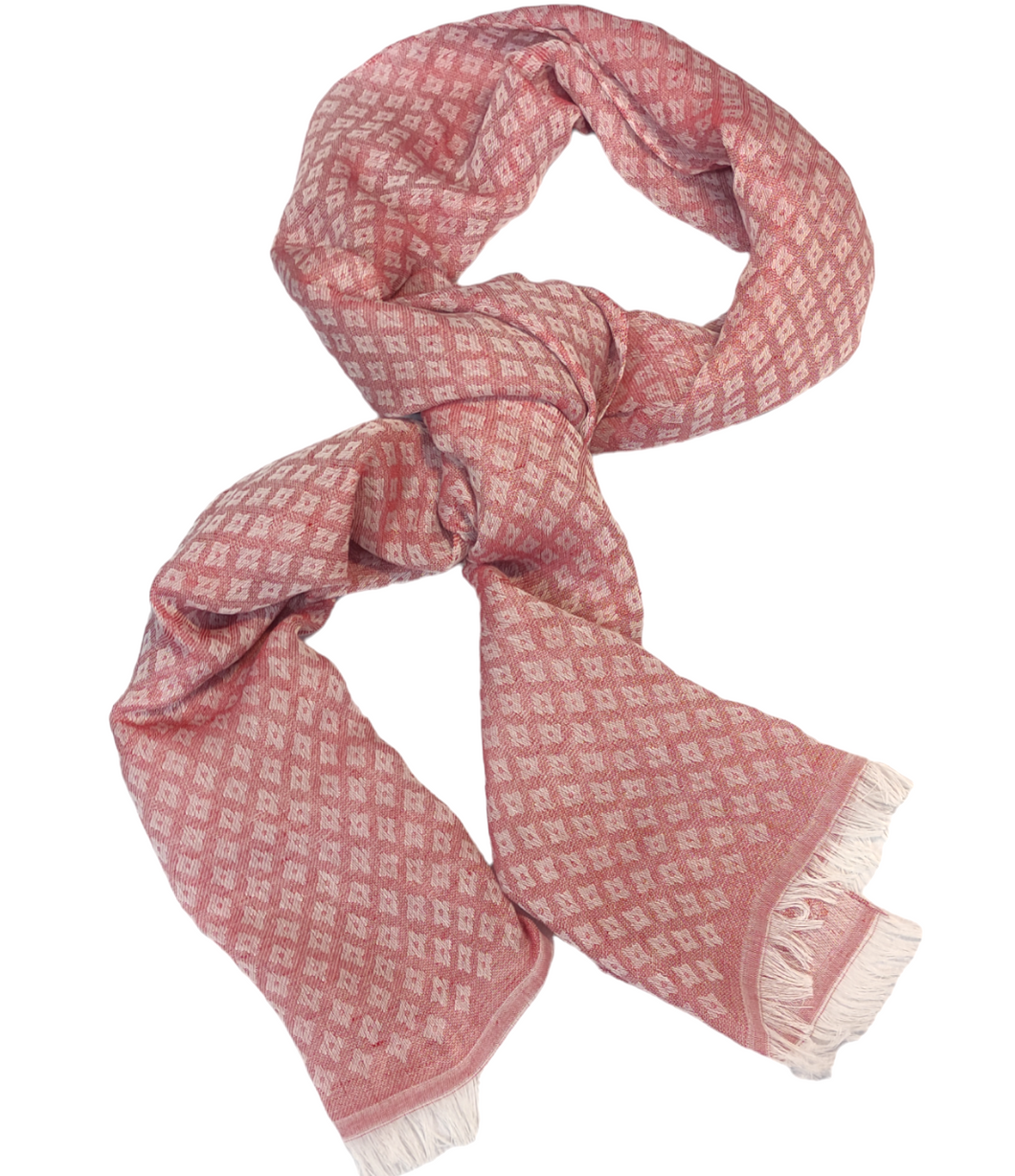 SCIARPA COTONE PRIMAVESI TC300004 ROSA