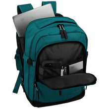 Carica l&#39;immagine nel visualizzatore di Gallery, Zaino Travelite Kick Off  in tessuto resistente, ideale per viaggio, lavoro o scuola, con spallacci imbottiti e tasche multifunzione interno
