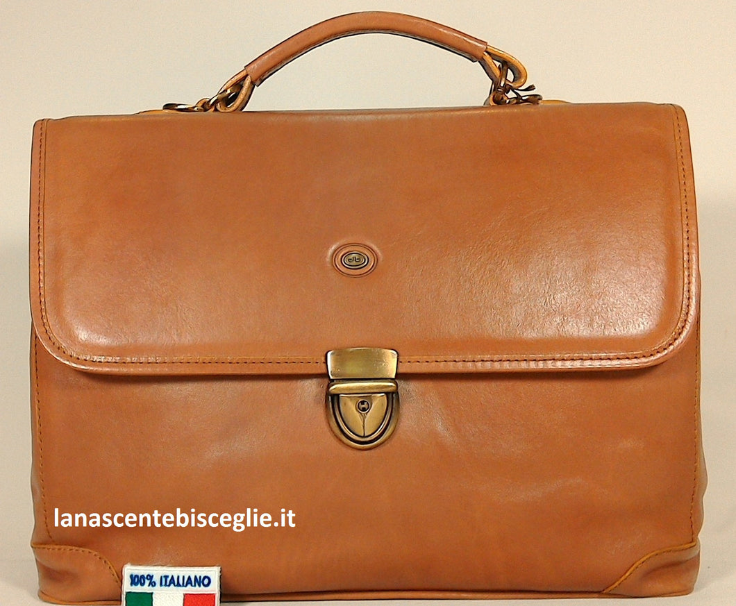 Borsa Messenger Cuoio DI BERARDINO BPR00021